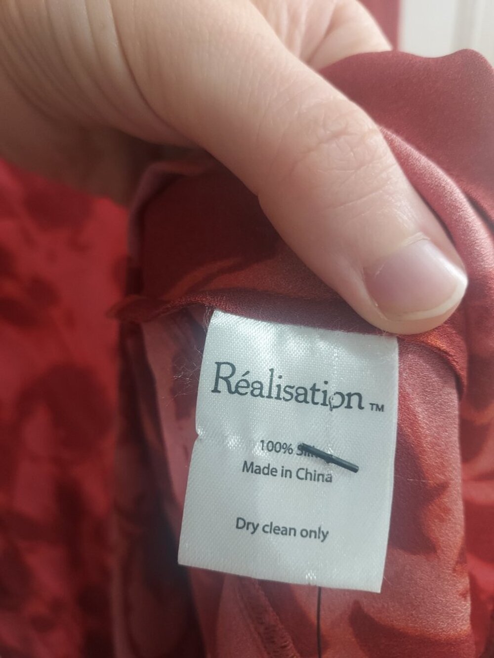 Realisation Par Red Havana The Gia Maxi Silk Dress - Picture 7 of 8